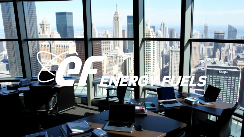 Beitragsbild zu Energy Fuels Aktie: Warnsignal!