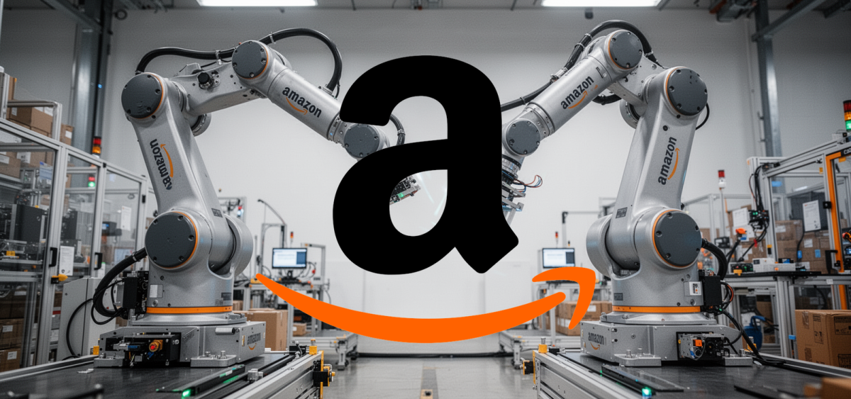 Beitragsbild zu Amazon Aktie: Umbau bei Robotik