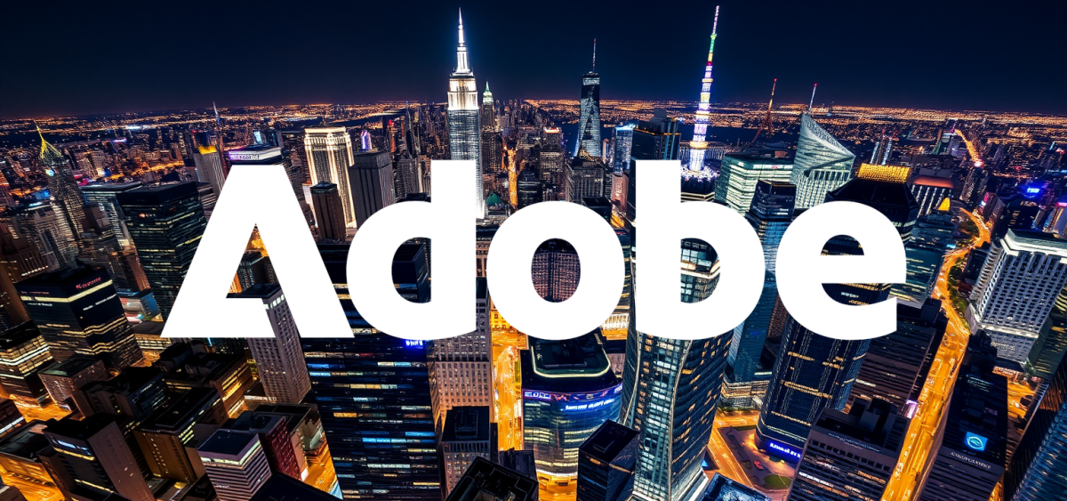 Beitragsbild zu Adobe Aktie: Abwärtstrend nimmt Fahrt auf