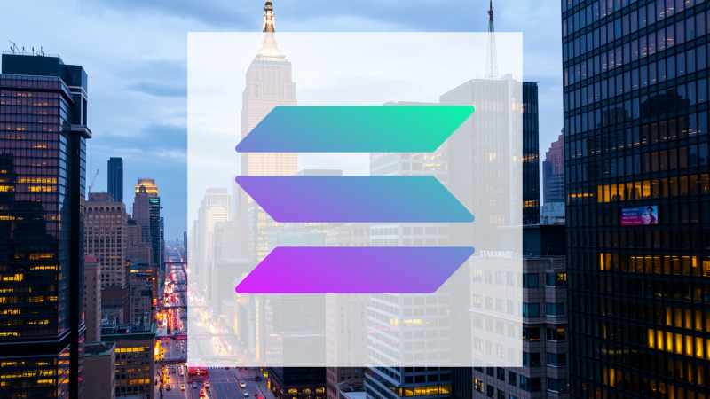 Beitragsbild zu Solana: Fundament schlägt Volatilität