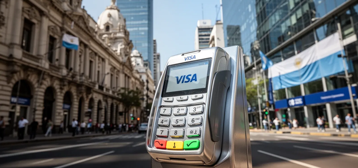 Beitragsbild zu Visa Aktie: Doppelschlag in Argentinien