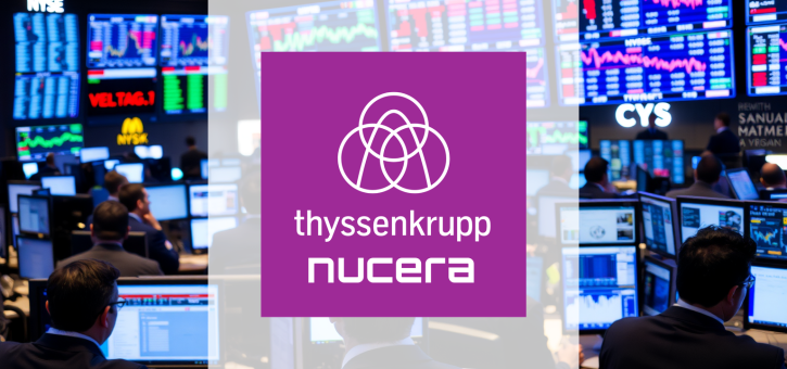 Beitragsbild zu ThyssenKrupp Nucera Aktie: Auf einmal wieder begehrt