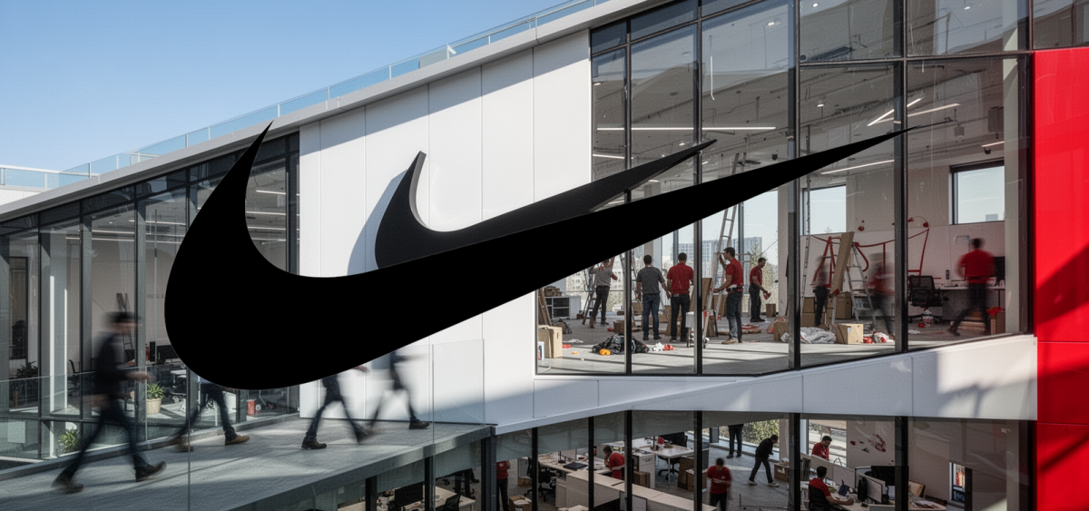 Beitragsbild zu Nike Aktie: Konzernumbau läuft