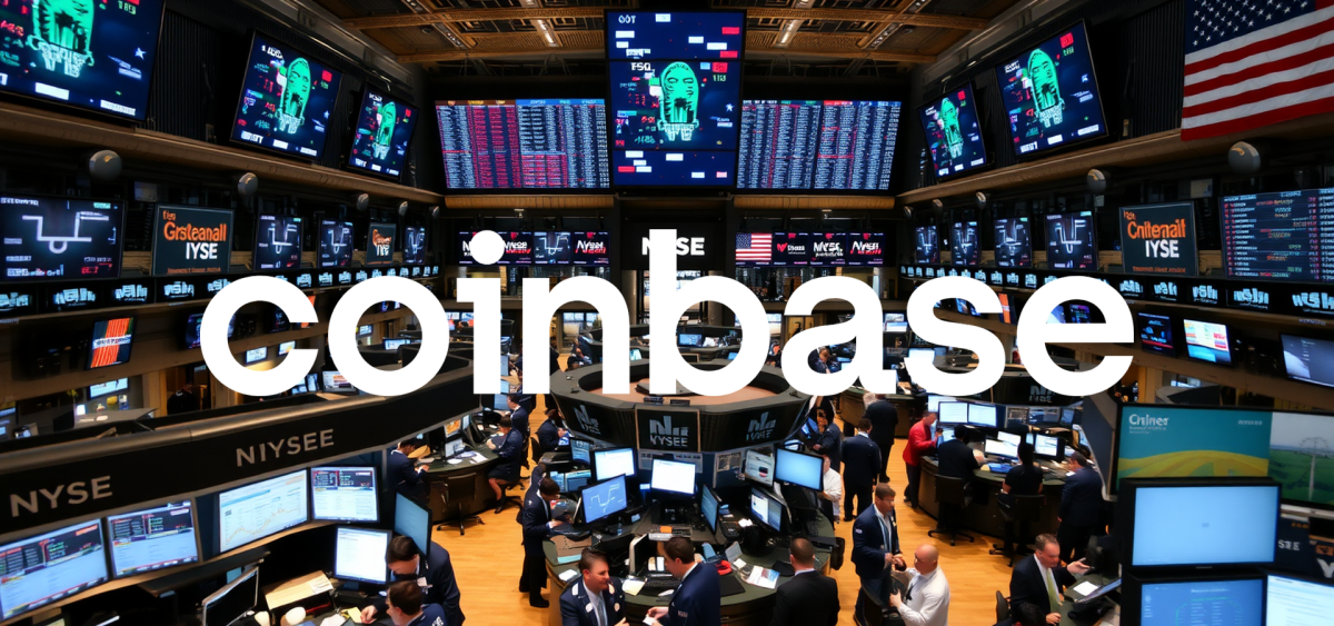 Beitragsbild zu Coinbase Aktie: Kampf der Giganten