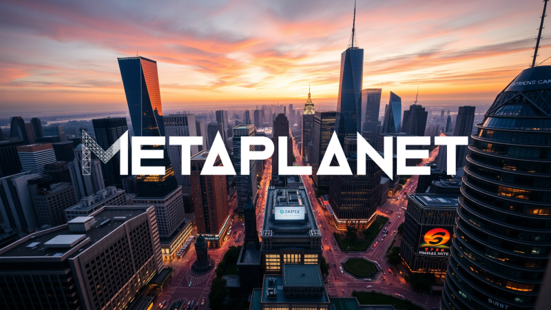 Beitragsbild zu Metaplanet Aktie: Bitcoin-Kaufrausch geht weiter