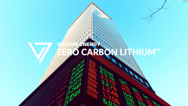Beitragsbild zu Vulcan Energy Aktie: Lithium-Explosion in Deutschland