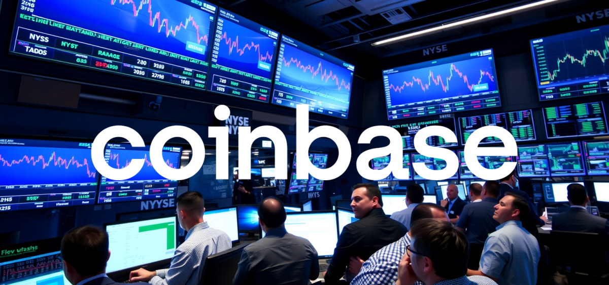 Beitragsbild zu Coinbase Aktie: Abverkauf mit Ansage
