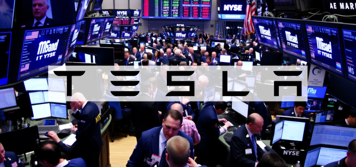 Beitragsbild zu Tesla Aktie: Transformationsprozess dargestellt