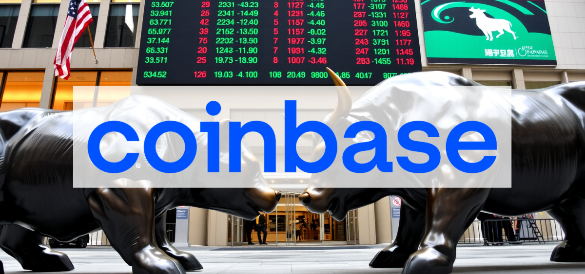 Beitragsbild zu Coinbase Aktie: Erfolgswelle prognostiziert!