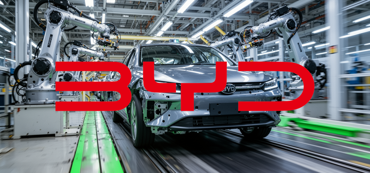 Beitragsbild zu BYD Aktie: Voller Schub