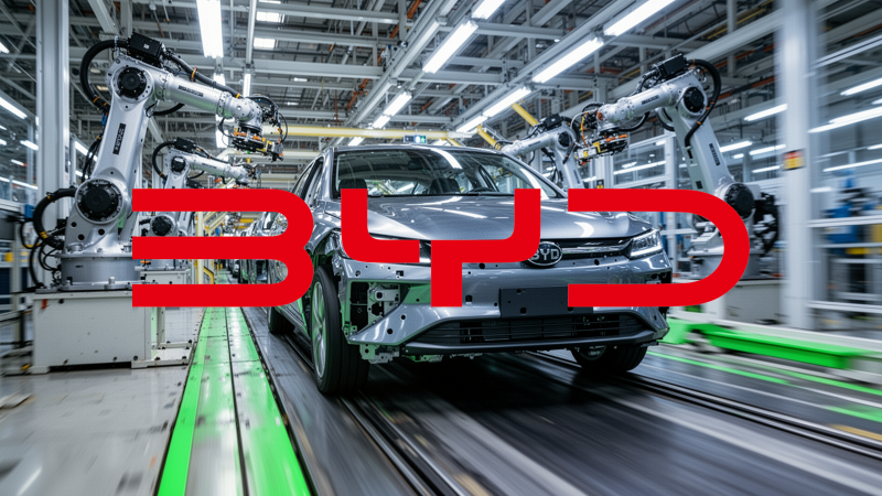 Beitragsbild zu BYD Aktie: Voller Schub