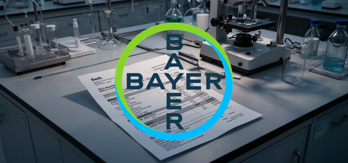 Beitragsbild zu Bayer Aktie: Großverkauf bremst Erholung