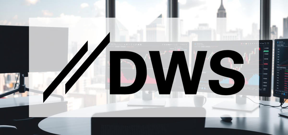 Beitragsbild zu DWS Aktie: Krypto-Offensive mit Stablecoin EURAU