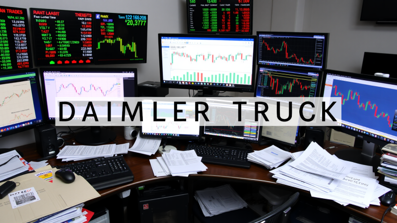 Beitragsbild zu Daimler Truck Aktie: Nordamerika-Schock trifft Konzern hart