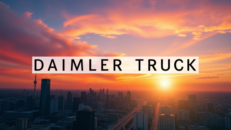 Beitragsbild zu Daimler Truck Aktie: Sanktionsliste schockt Anleger