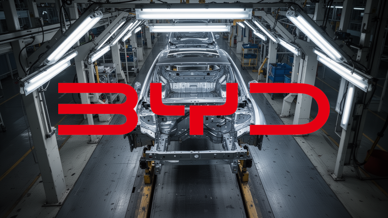 Beitragsbild zu BYD Aktie: Leichter Rückgang