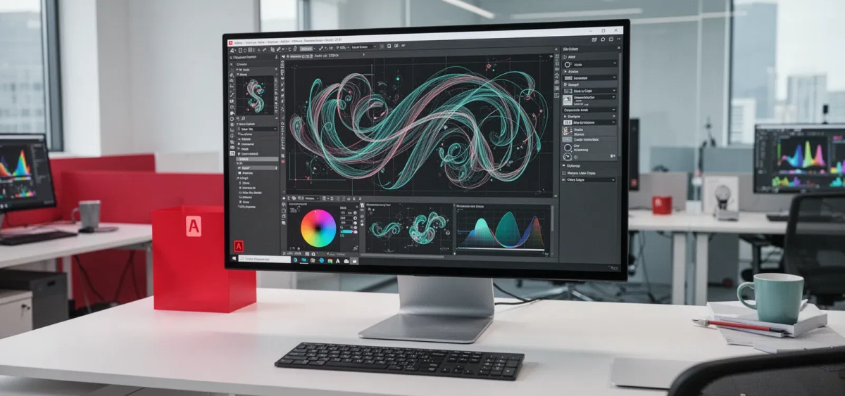 Beitragsbild zu Adobe Aktie: Profis kaufen zu