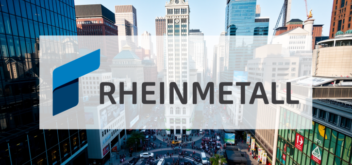 Beitragsbild zu Rheinmetall Aktie: Gewinnmitnahmen stoppen Höhenflug