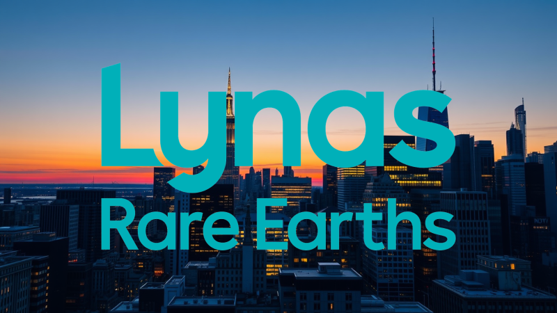 Beitragsbild zu Lynas Aktie: Produktion bricht ein!
